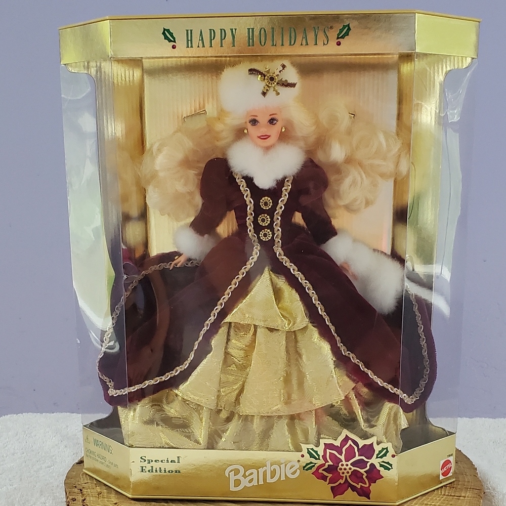 1996 Happy Holidays Barbie Doll Special Edition Mattel NEW in Box